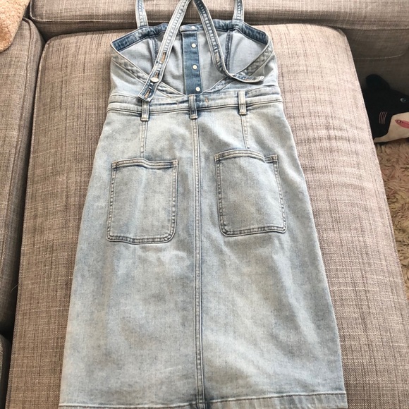 Free people button up denim dress - Picture 4 of 9